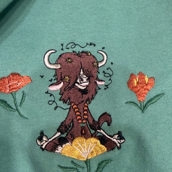 Disney Zootopia EmbroideredIcons Panel Crewneck Sweater - Boxlunch - Picture 4 of 7